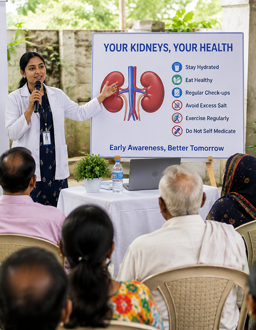 Kidney health camp seminar